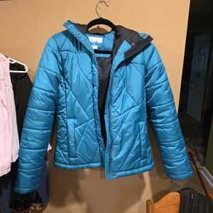 Columbia Women's Teal Puffer Jacket